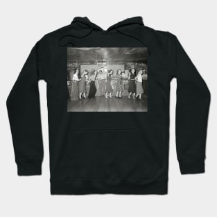 Girls Night Out, 1938. Vintage Photo Hoodie